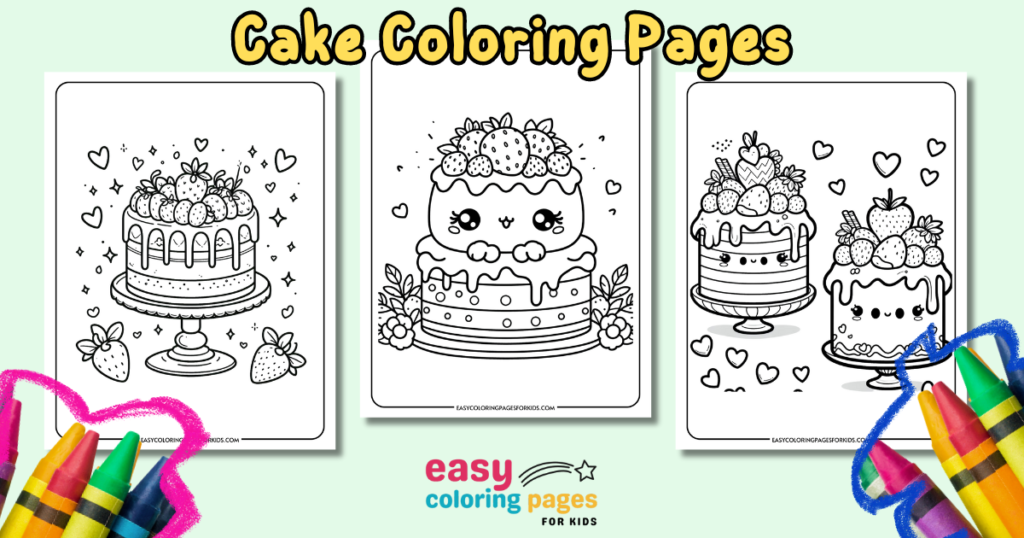 Yummy food-themed coloring joy