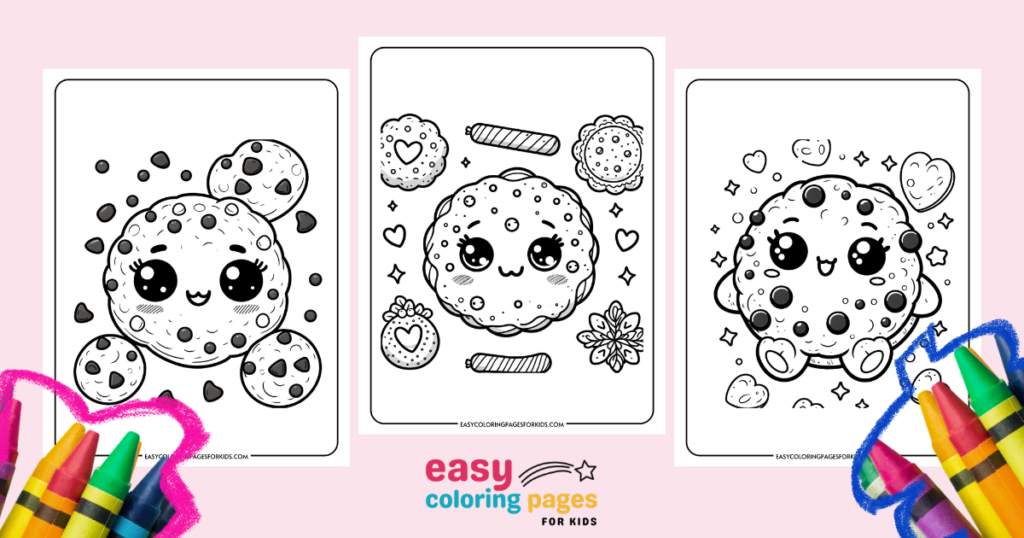 Tasty cookie coloring delights