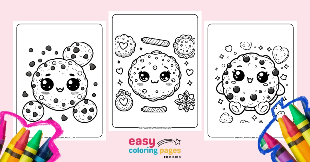 Tasty cookie coloring delights